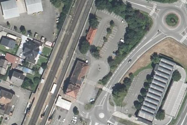Gare erstein, parking