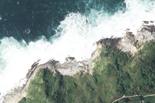 chemin du littoral; pointe sur erromardie