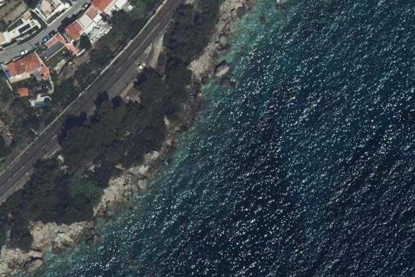 Monaco/Roquebrune, plage à Roquebrune-Cap-Martin