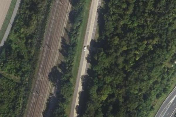 Montée en forêt, coin nature à Étampes