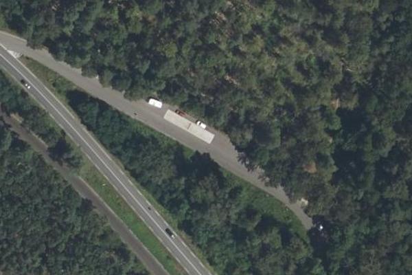 Parking forestier