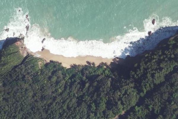 Plage naturiste, plage à Sainte-Rose