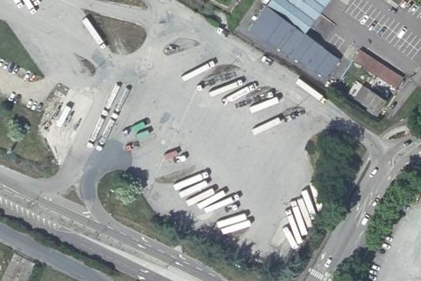 Centre Routier, parking